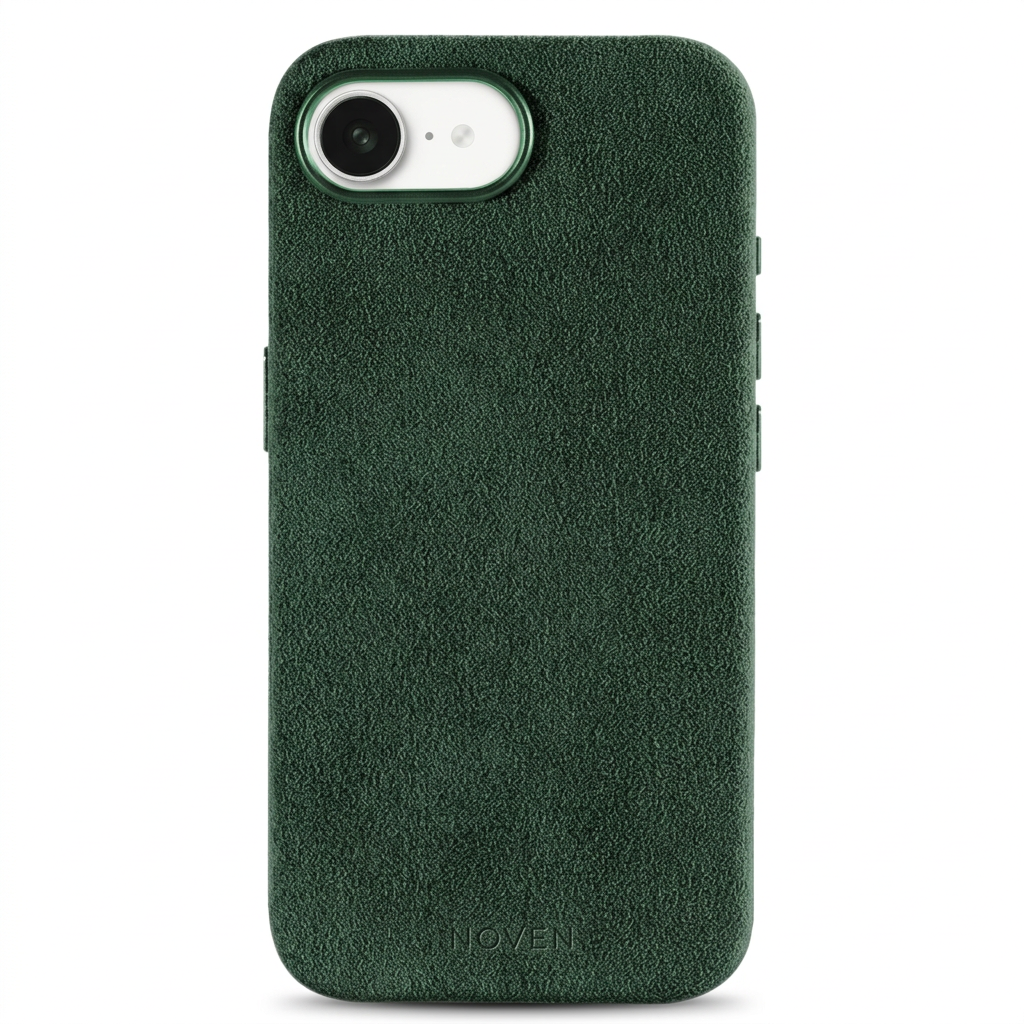 iPhone 16e Funda De Alcantara - Verde