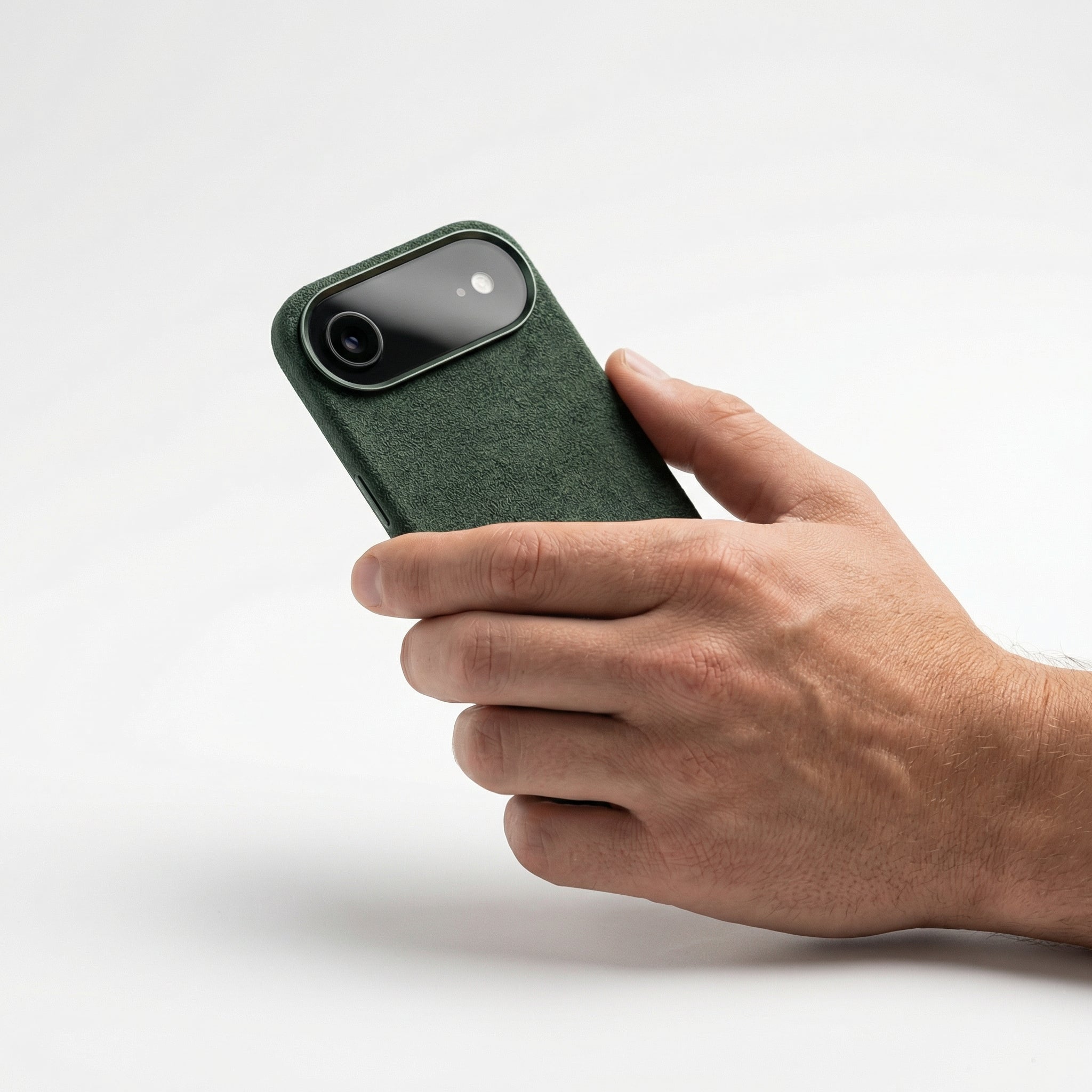 iPhone 17 Air Funda De Alcantara - Verde